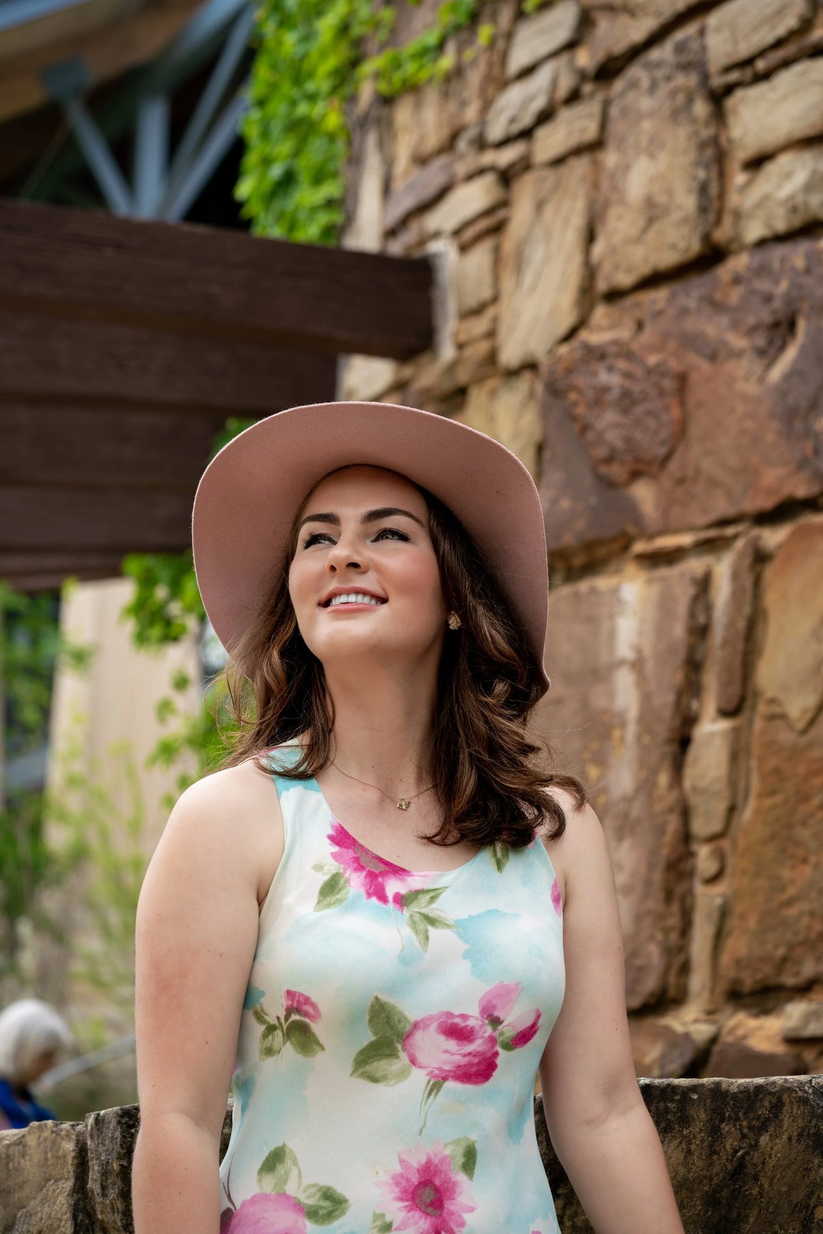 Editorial portrait with hat