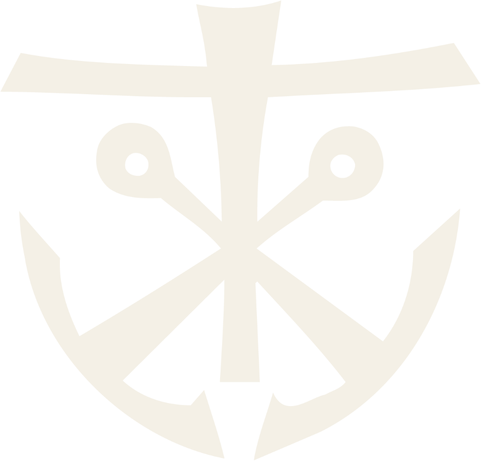 The cross and anchor of the Congregation of Holy Cross