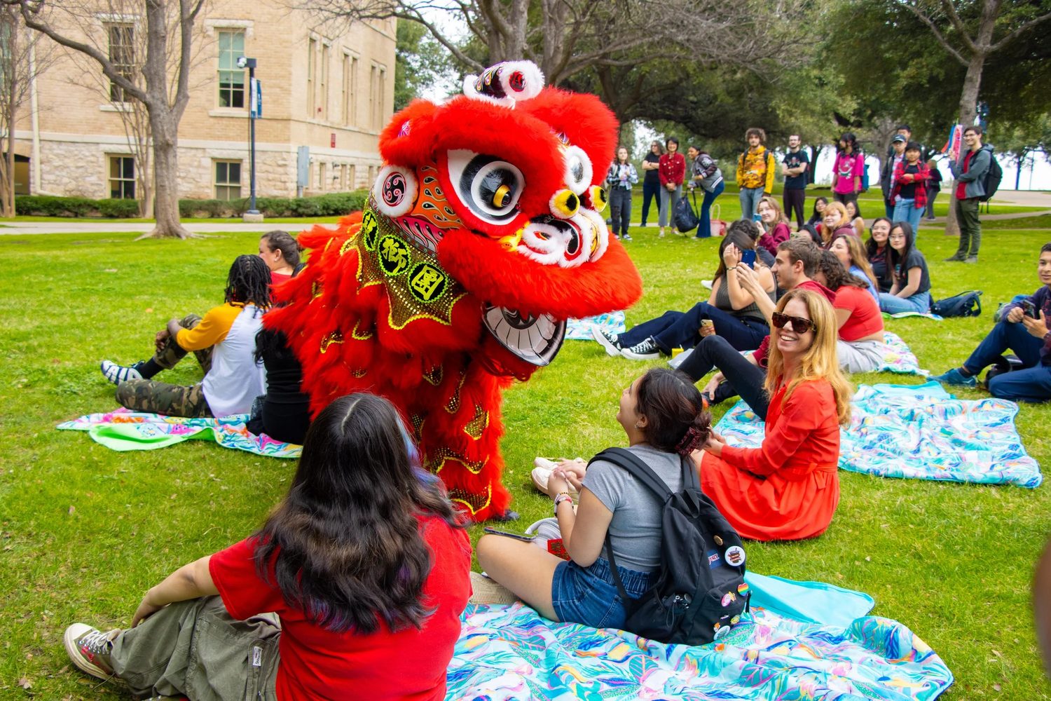 Lion dance