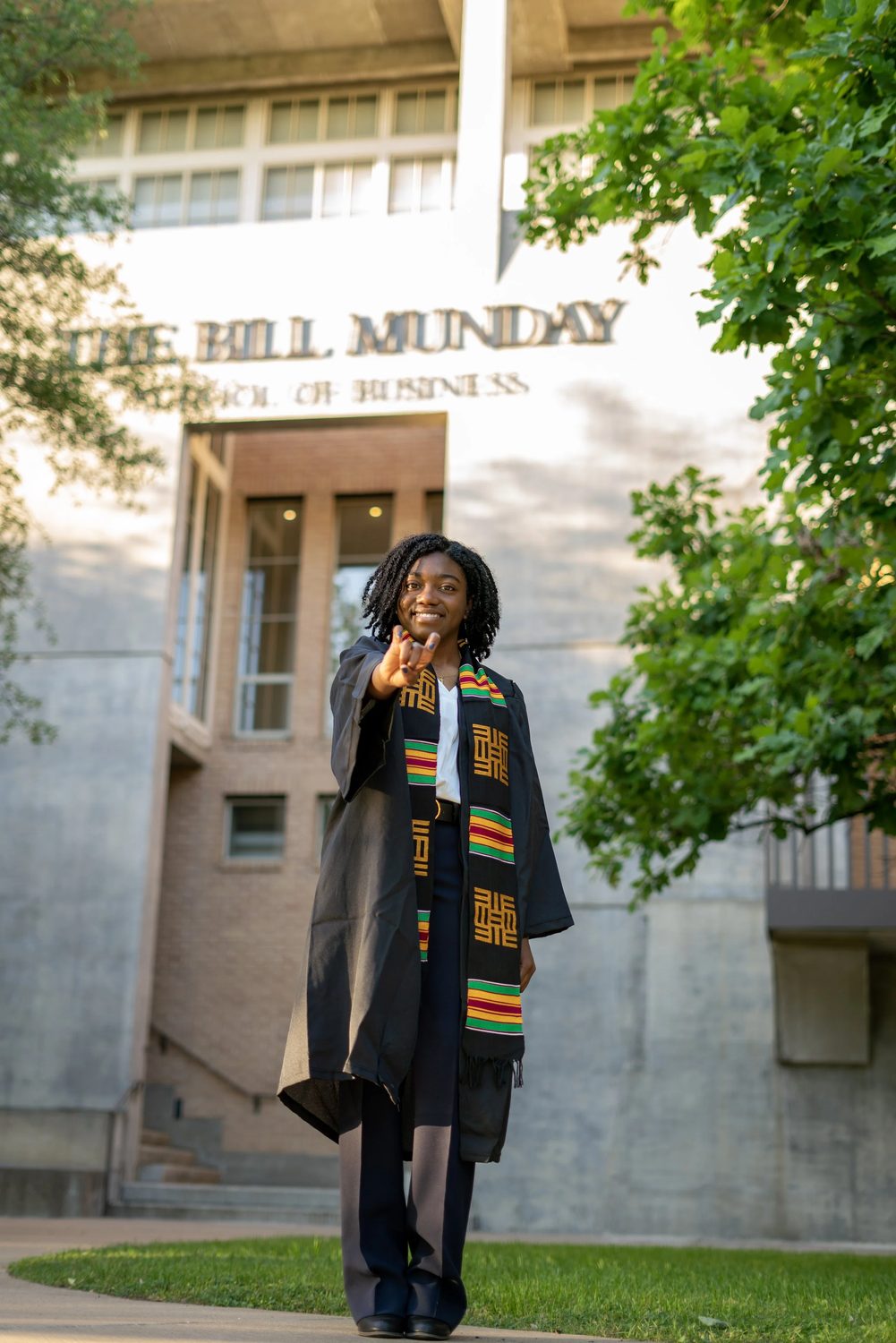 Graduation photograph