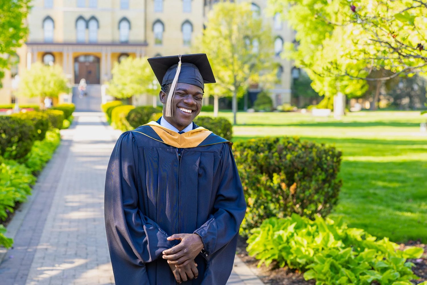 Graduation photograph