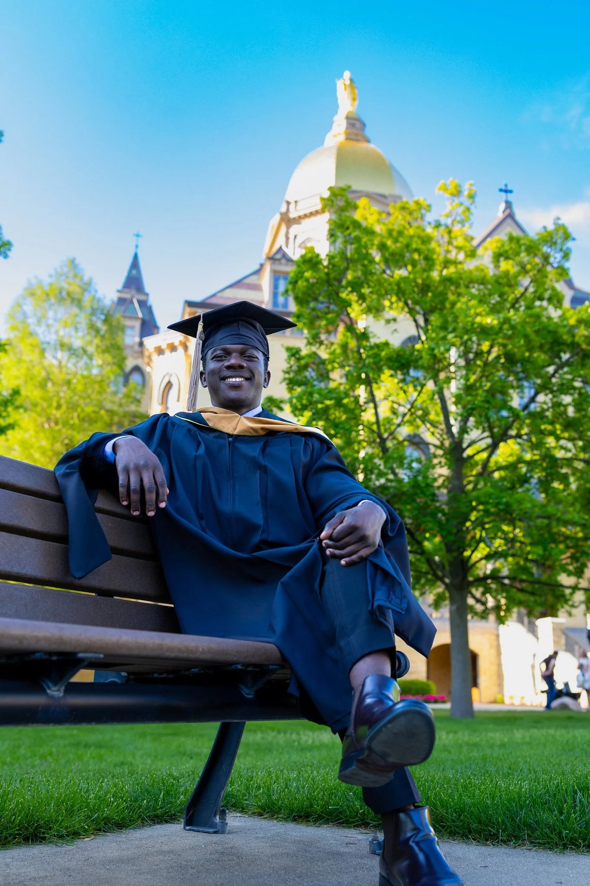 Graduate, low angle