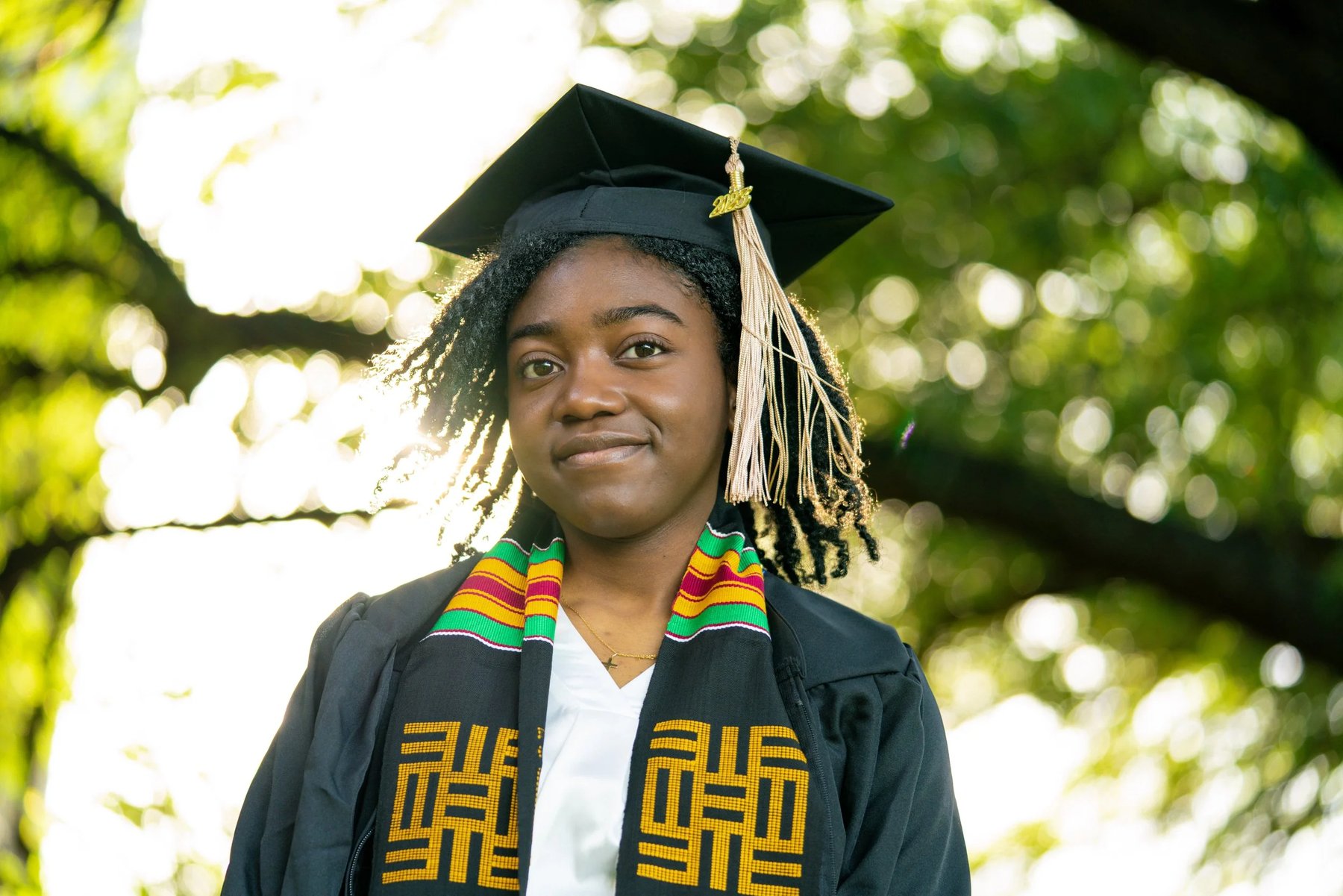 Graduate close portrait