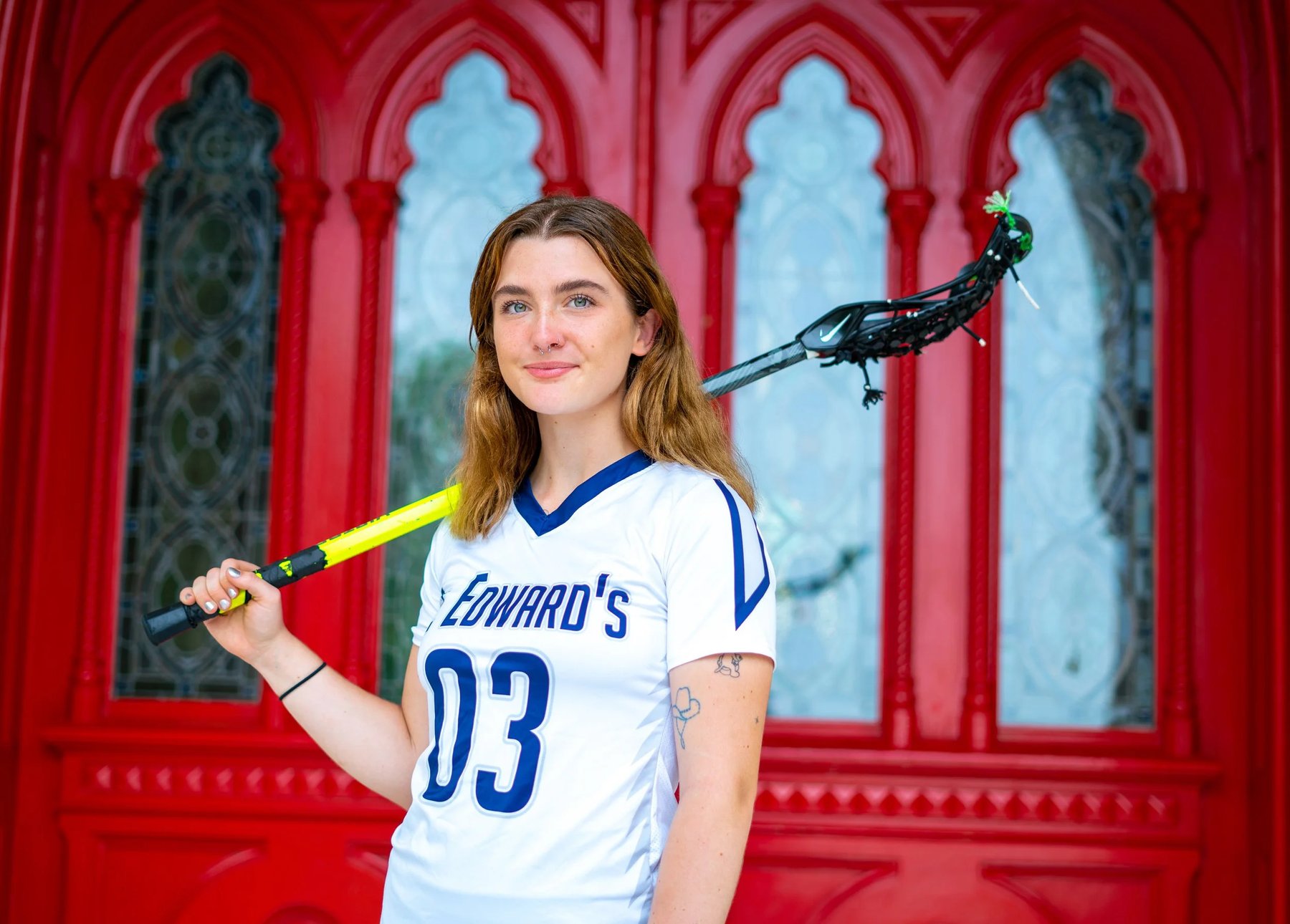 Lacrosse portrait